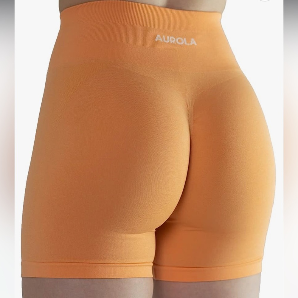 Aurola - papaya shorts